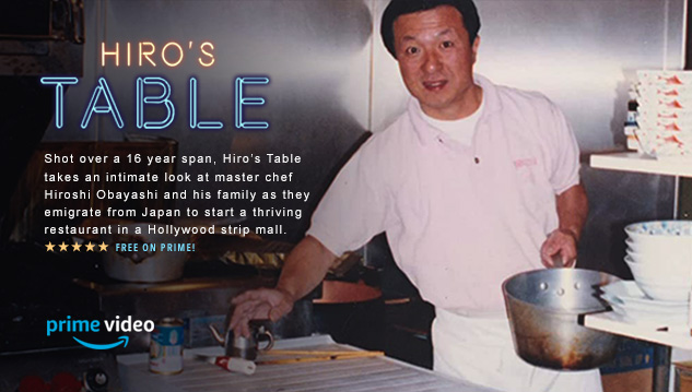 Hiro's Table Wins Best New Mexico Documentary Film at Santa Fe Film Festival and Best Feature Documentary Film at the 2019 Taste Awards!